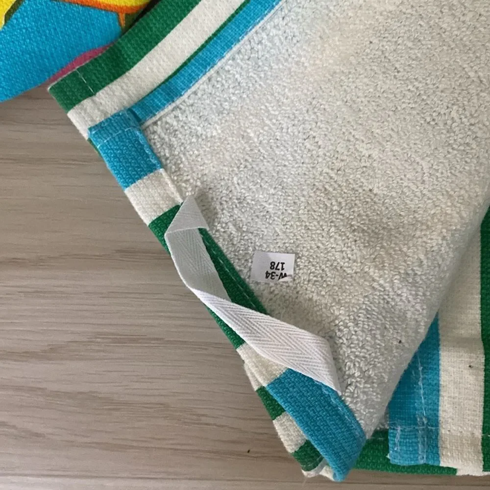 Target Tabitha Brown Vibrant Fruit and Blocked Striped Kitchen Hand towels